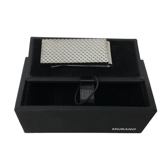 Men's Murano FMA121417 Square Money Clip, Size OS - Silver - Picture 1 of 6